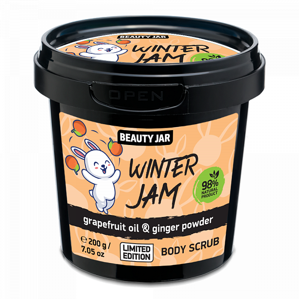Αντιοξειδωτικό Scrub Σώματος "WINTER JAM" Beauty Jar
