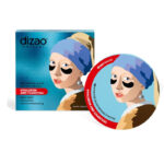 DIZAO - MASTERPIECES 60 Hydrogel EYE PATCHES black Hyaluron and carbon, 1pc