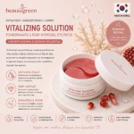 BEAUUGREEN Pomegranate Ruby επιθέματα ματιών υδρογέλης 60 τεμάχια