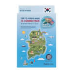FARMSTAY – TRIP TO KOREA MASK 12 COMBO PACK, 12 x 23 ml - Image 2