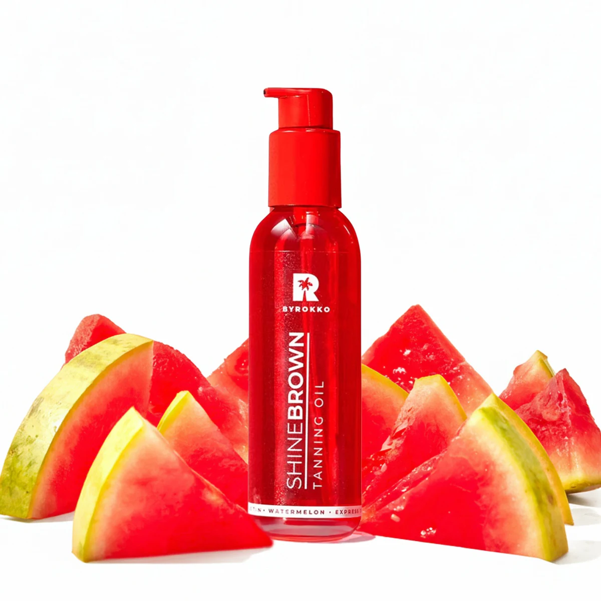WATERMELON OIL 1 BYROKKO - SHINE BROWN WATERMELON OIL 145ml - Image 1
